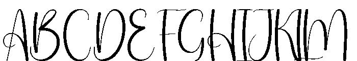 Sticky Mama Font UPPERCASE