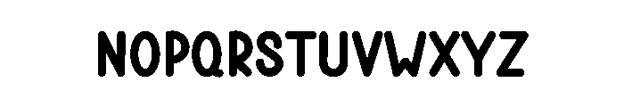 Sticky Price Font LOWERCASE