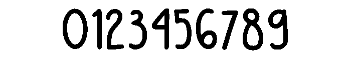 Sticky Tofus Regular Font OTHER CHARS
