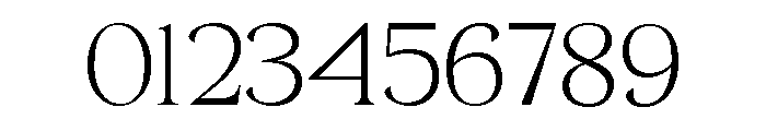 Stigma Thin Font OTHER CHARS