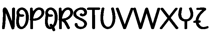 Stikers Butterfly Font UPPERCASE