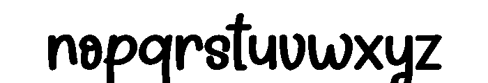 Stikers Butterfly Font LOWERCASE