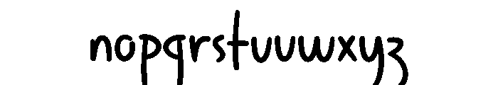 Stillya Graduate Font LOWERCASE