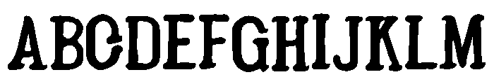 Stiltfin Font UPPERCASE