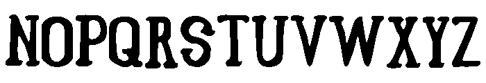 Stiltfin Font UPPERCASE