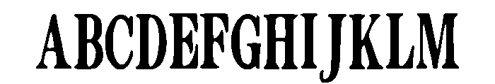 Sting Font UPPERCASE