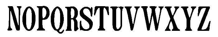 Sting Font UPPERCASE