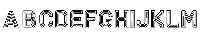 Stint Regular Font UPPERCASE