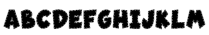 Stitch Bolder Regular FONT