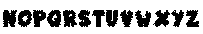 Stitch Bolder Regular Font LOWERCASE