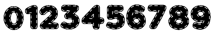Stitch Simple Regular Font OTHER CHARS