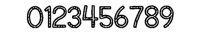 StitchedUp Font OTHER CHARS