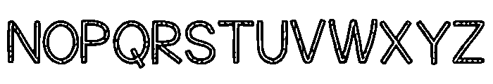 StitchedUp Font UPPERCASE