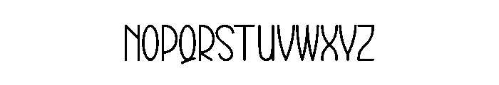 Stocking Alphabet Font UPPERCASE
