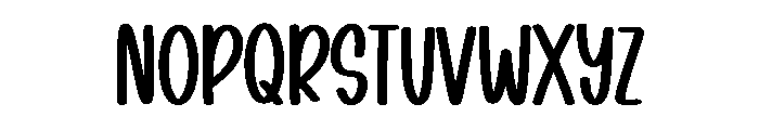 Stocking Charming Font LOWERCASE
