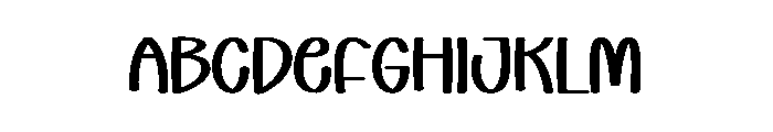 Stocking Kingdom Font UPPERCASE