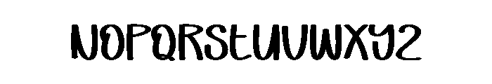 Stocking Kingdom Font LOWERCASE