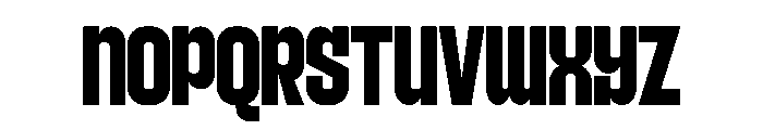 Stocking Regular Font UPPERCASE