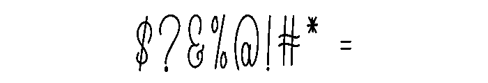 Stocking Snowman Font OTHER CHARS