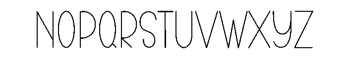 Stocking Snowman Font UPPERCASE