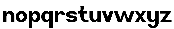 Stogic Font LOWERCASE
