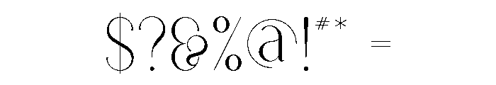 Stolen Love Serif Font OTHER CHARS