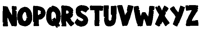 Stone Cartoon Regular Font UPPERCASE
