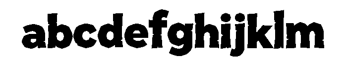 Stone Destroy FONT