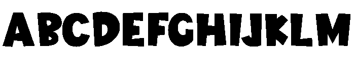 Stone Fang Regular Font UPPERCASE