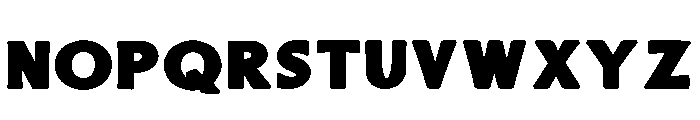 Stone Retro Regular Font UPPERCASE