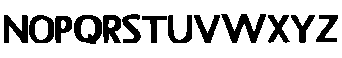 Stonecrop Font UPPERCASE