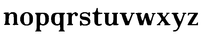 Stoneforge Regular Font LOWERCASE