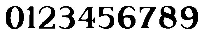Stoneforge Rough Font OTHER CHARS