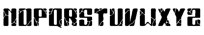 Stoner Hexago Font UPPERCASE
