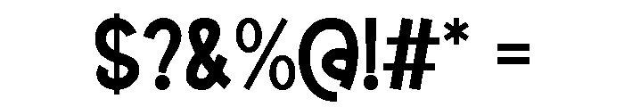 Stonera Font OTHER CHARS