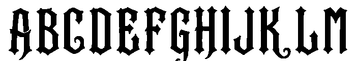 Stonewick Font UPPERCASE
