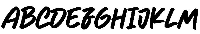 Stop Bully Font UPPERCASE