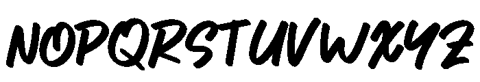 Stop Bully Font UPPERCASE
