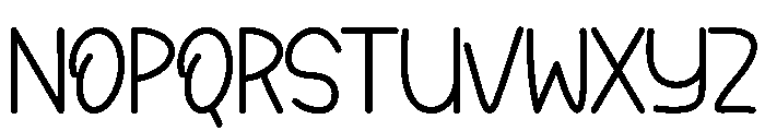 Stories Handmade Font UPPERCASE