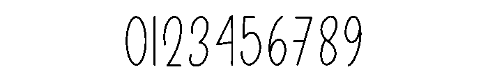 Stories Minimalist Font OTHER CHARS