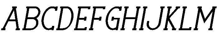 Stories Typewrite Bold Italic Font UPPERCASE