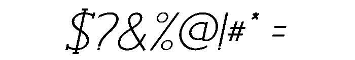 Stories Typewrite Semi Bold Italic Font OTHER CHARS