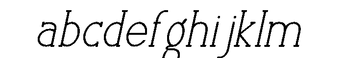 Stories Typewrite Semi Bold Italic FONT