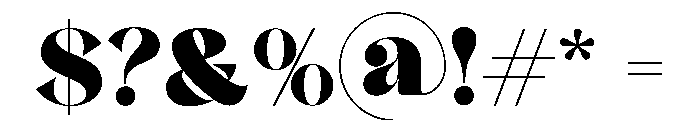 Storila Regular Font OTHER CHARS