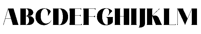 Storila Regular Font UPPERCASE