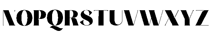 Storila Regular Font UPPERCASE
