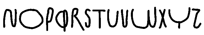 Storke Font UPPERCASE