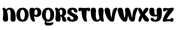 Storm Bubble Regular Font LOWERCASE