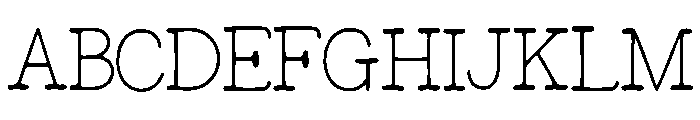 Storm_Chaser Font UPPERCASE
