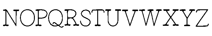 Storm_Chaser Font UPPERCASE